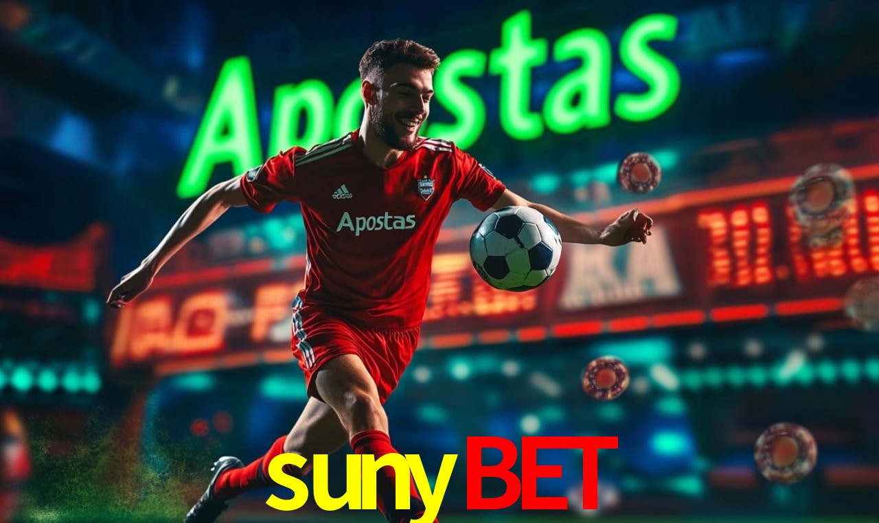 Interface do App sunybet